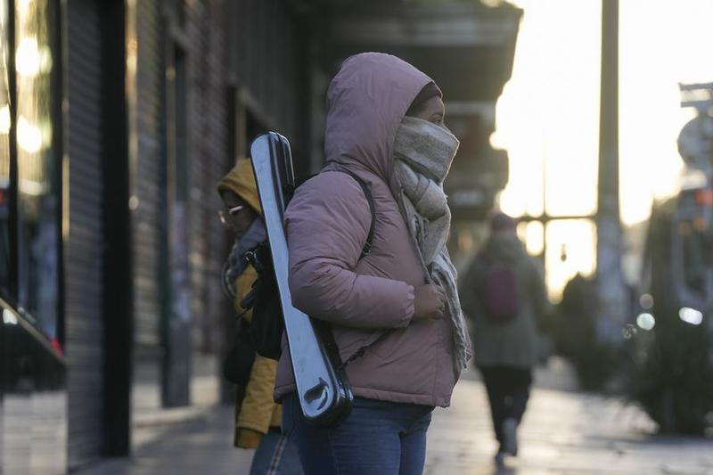 URUGUAY-MONTEVIDEO-FRIO-ALERTA