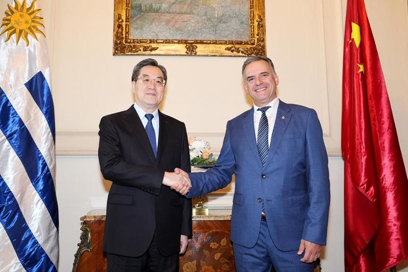 URUGUAY-MONTEVIDEO-CHINA-DING XUEXIANG-VISIT