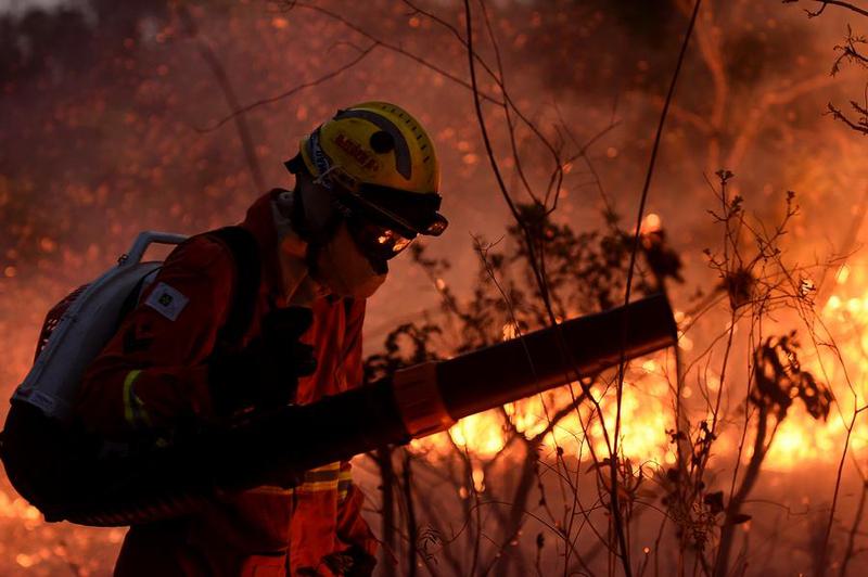 BRASIL-BRASILIA-INCENDIO FORESTAL