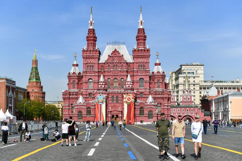 RUSIA-MOSCU-PAISAJE DE LA CIUDAD