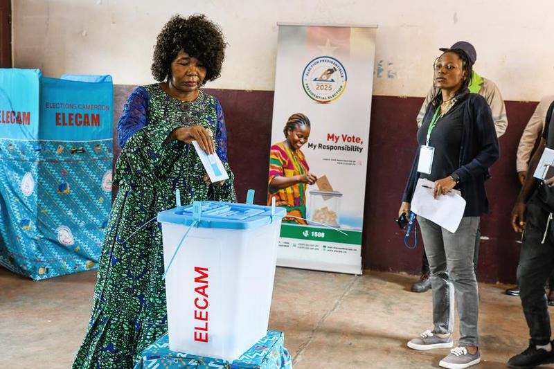 CAMEROON-PRESIDENTIAL ELECTION-VOTING