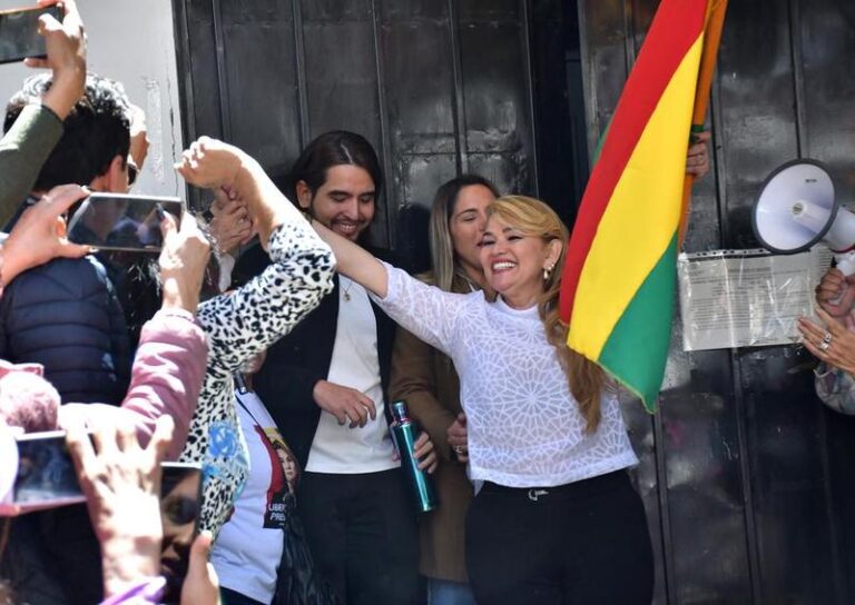 BOLIVIA-LA PAZ-JEANINE AÑEZ-LIBERTAD