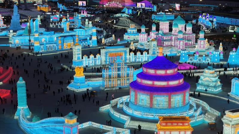 CHINA-HEILONGJIANG-HARBIN-ICE-SNOW WORLD-CLOSE(CN)