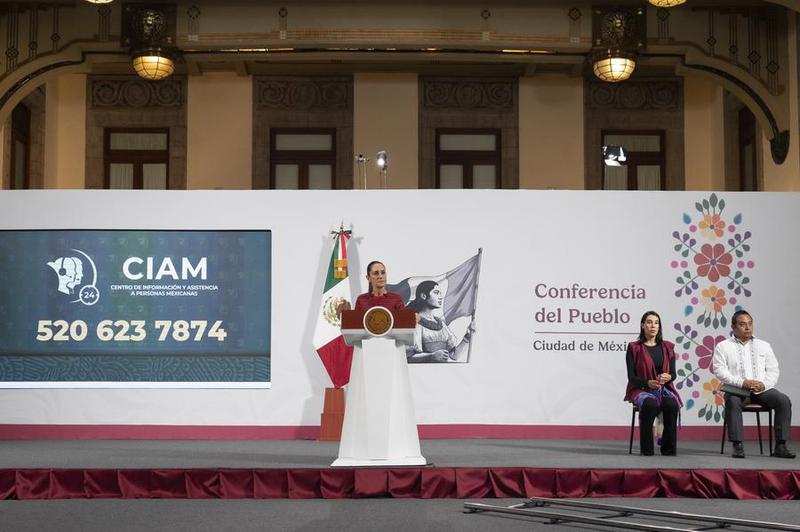 MEXICO-CIUDAD DE MEXICO-EEUU-CANADA-SHEINBAUM-CONFERENCIA