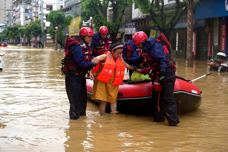 #CHINA-GUIZHOU-FLOOD-RESCUE (CN)