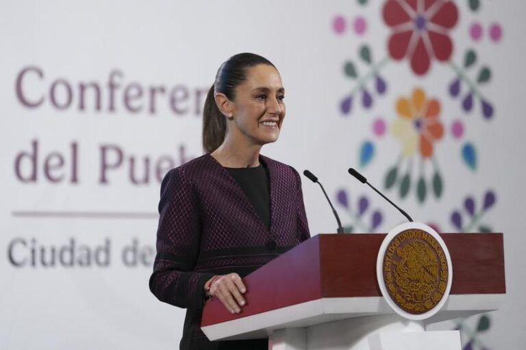MEXICO-CIUDAD DE MEXICO-ARGENTINA-SHEINBAUM-CONFERENCIA