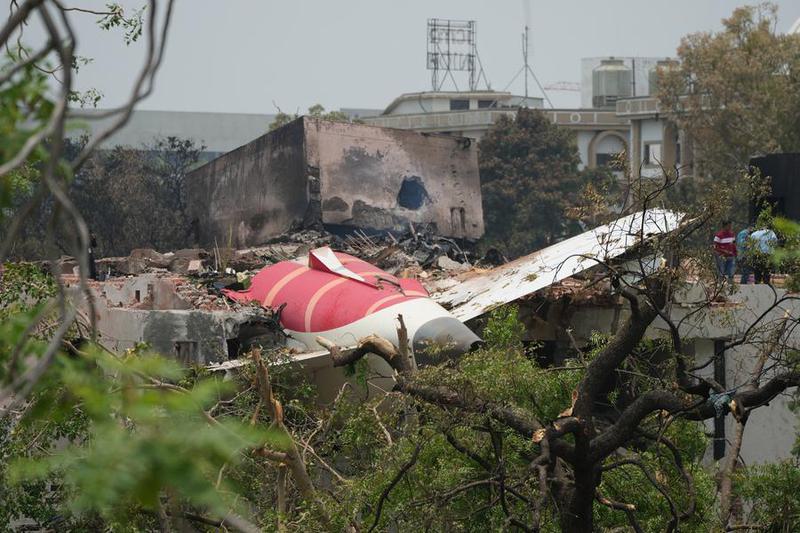 INDIA-AHMEDABAD-ACCIDENTE AEREO