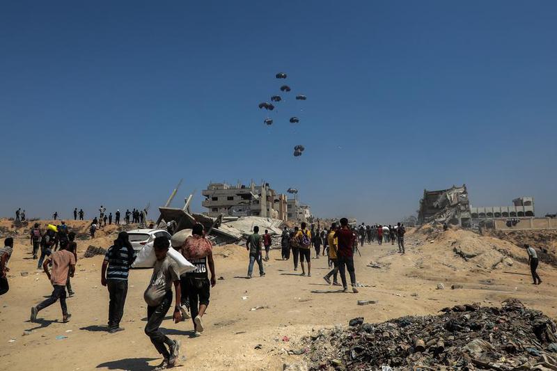 MEDIO ORIENTE-CIUDAD DE GAZA-AYUDA HUMANITARIA