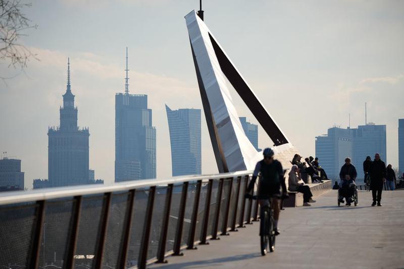 POLONIA-VARSOVIA-VISTA DE LA CIUDAD