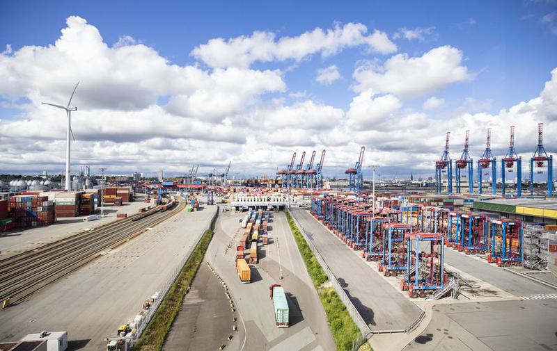 ALEMANIA-HAMBURGO-EEUU-ARANCELES-PUERTOS ALEMANES-LOGISTICAS