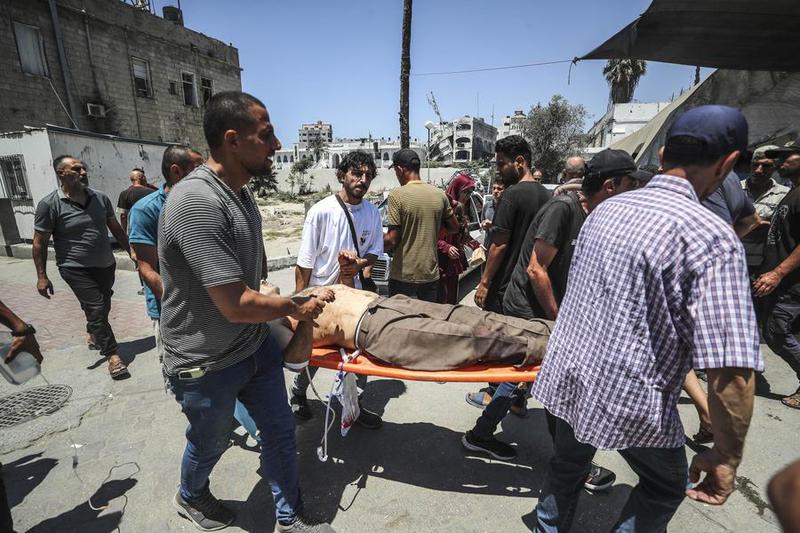 MEDIO ORIENTE-CIUDAD DE GAZA-ATAQUE AEREO