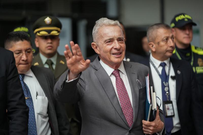 COLOMBIA-BOGOTA-EXPRESIDENTE-URIBE-JUICIO