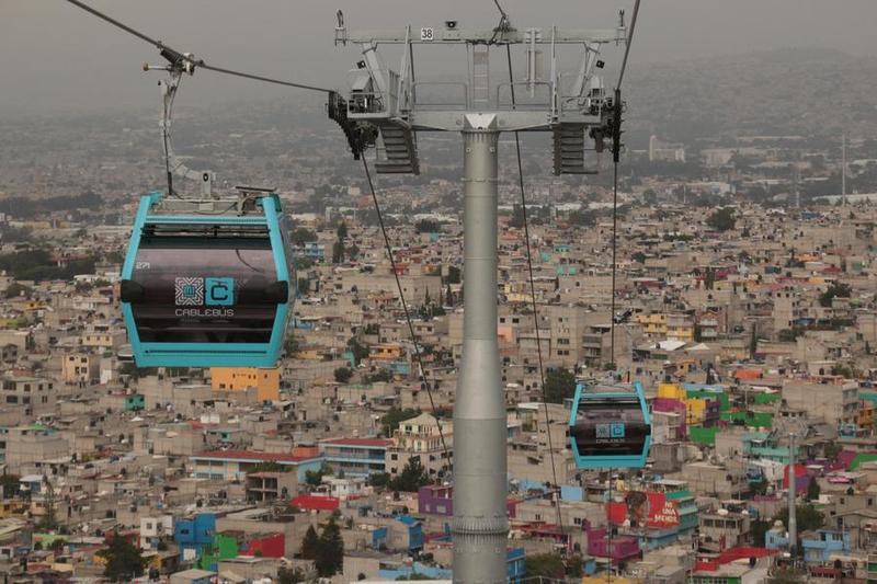 MEXICO-CIUDAD DE MEXICO-CABLEBUS-RECORD GUINNESS