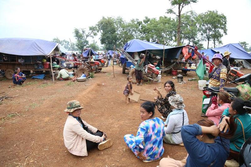 CAMBOYA-ODDAR MEANCHEY-CONFLICTOS FRONTERIZOS-EVACUADOS