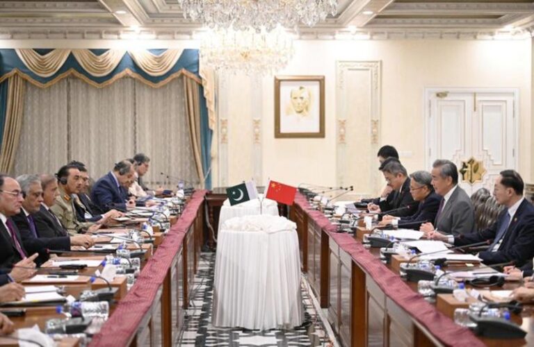 PAKISTAN-ISLAMABAD-PM-CHINA-WANG YI-MEETING