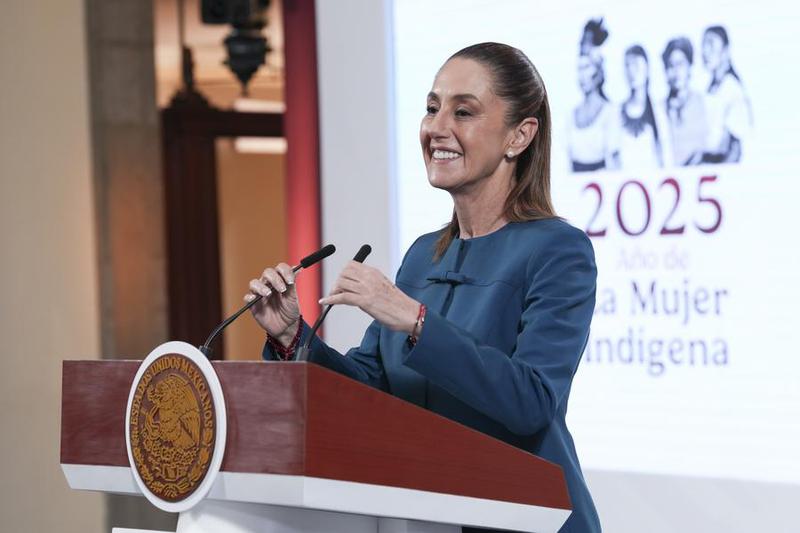 MÉXICO-CIUDAD DE MÉXICO-BRASIL-SHEINBAUM-CONFERENCIA