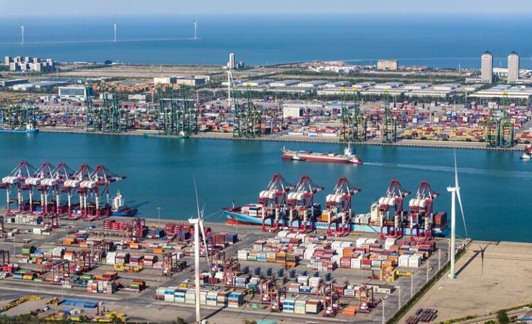 (EconomyInFocus)CHINA-TIANJIN-PORT-CONSTRUCTION PROJECTS (CN)