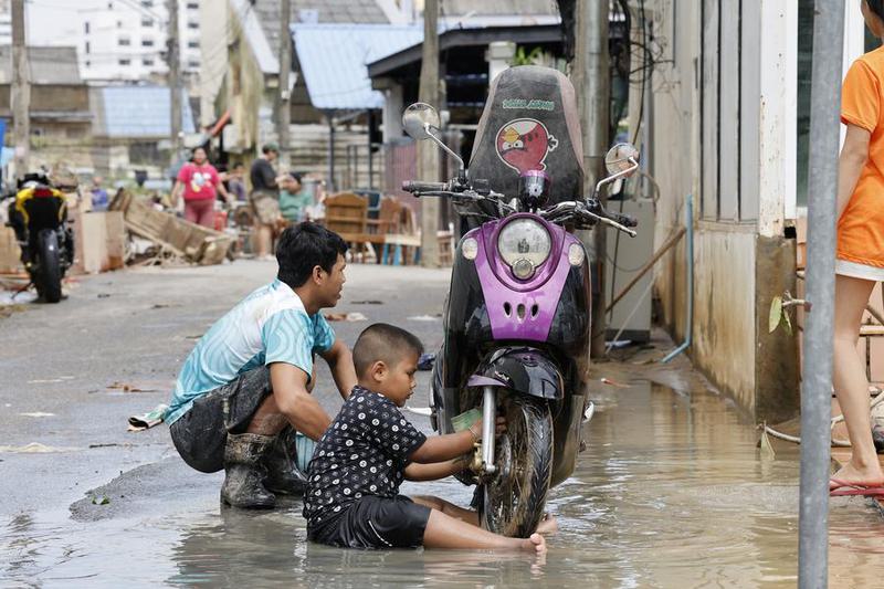 TAILANDIA-SONGKHLA-INUNDACION-VICTIMAS