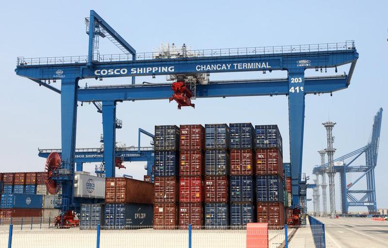 PERU-CHANCAY-CHINA-PUERTO DE CHANCAY