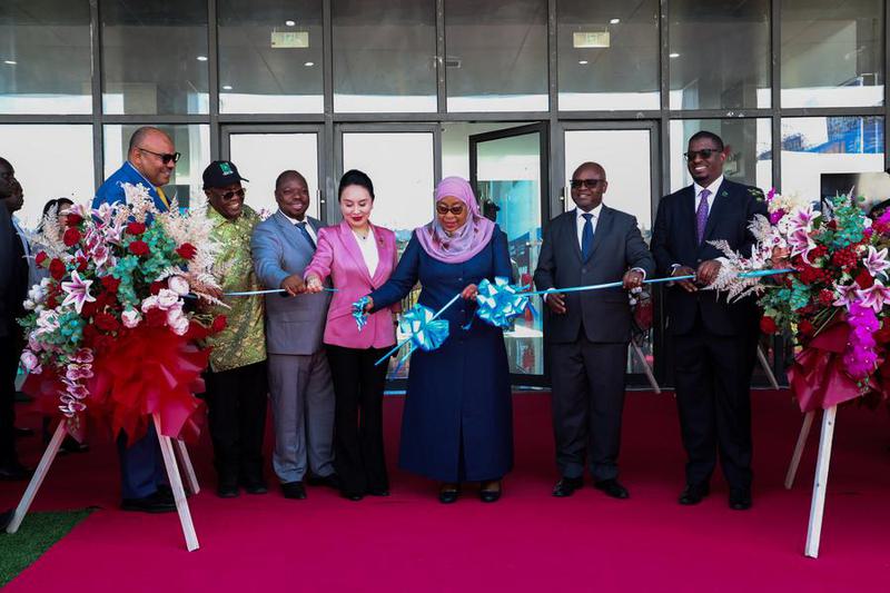 TANZANIA-DAR ES SALAAM-COMMERCIAL & LOGISTICS CENTER-OPENING CEREMONY