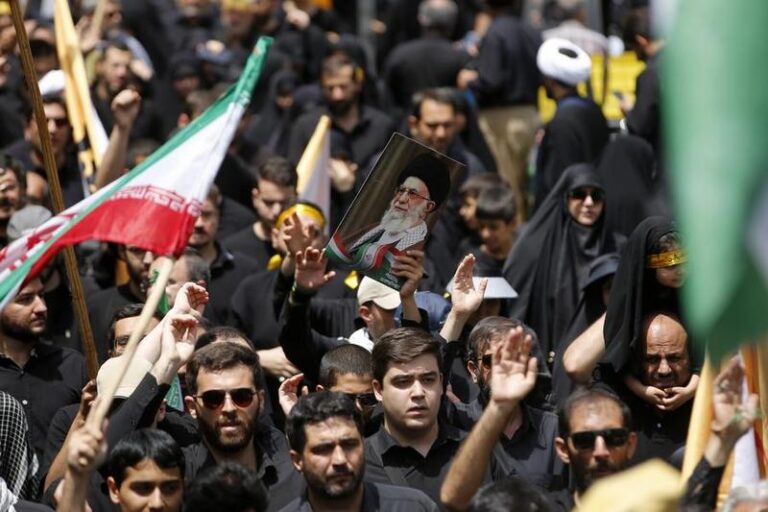 IRAN-TEHERAN-KHAMENEI-APOYO-MANIFESTACION