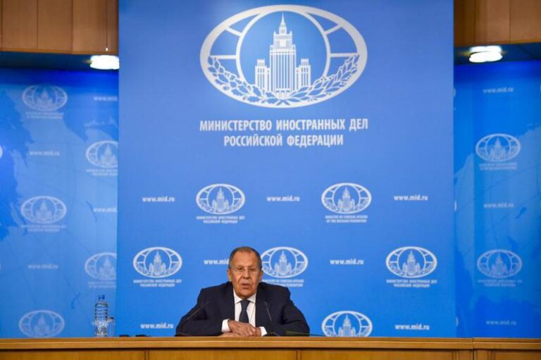RUSIA-MOSCU-LAVROV-CONFERENCIA DE PRENSA ANUAL