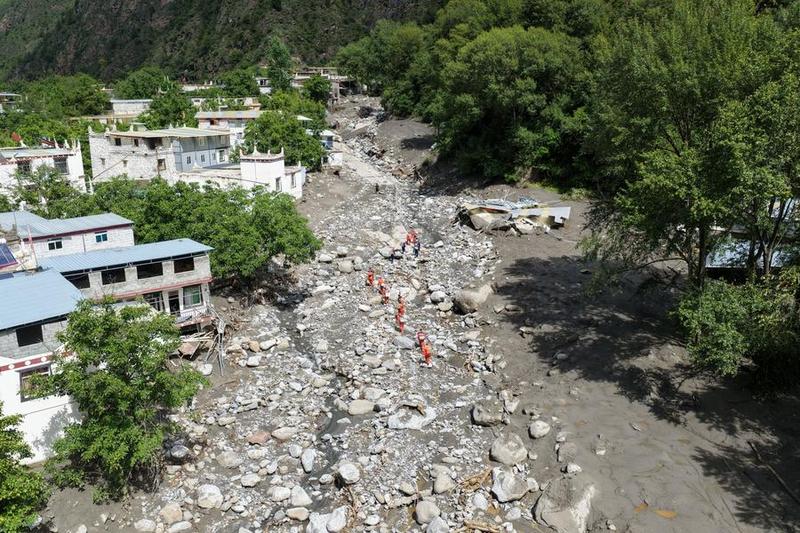 CHINA-SICHUAN-DESLIZAMIENTO DE TIERRA