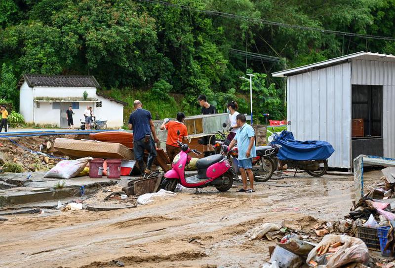 CHINA-GUANGDONG-QINGYUAN-ZHAOQING-CONTROL DE INUNDACIONES-AYUDA EN CASO DE DESASTRE