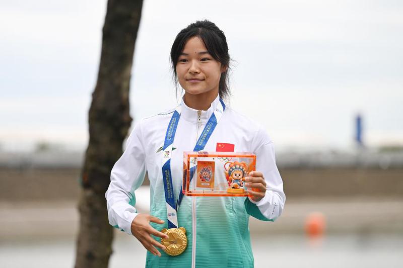 (SP)CHINA-CHENGDU-THE WORLD GAMES 2025-WATERSKI &amp;amp; WAKEBOARD-WOMEN-WAKEBOARD FREESTYLE-FINAL (CN)
