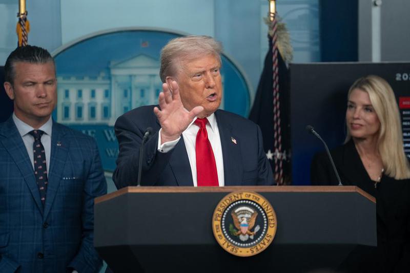 EEUU-WASHINGTON, D.C.-CASA BLANCA-TRUMP-CONFERENCIA DE PRENSA
