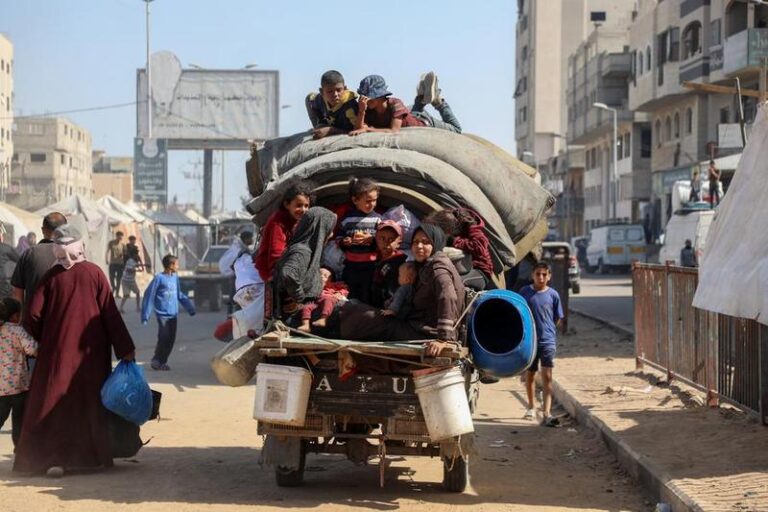 MEDIO ORIENTE-GAZA-ALTO EL FUEGO-PALESTINOS DESPLAZADOS-REGRESO