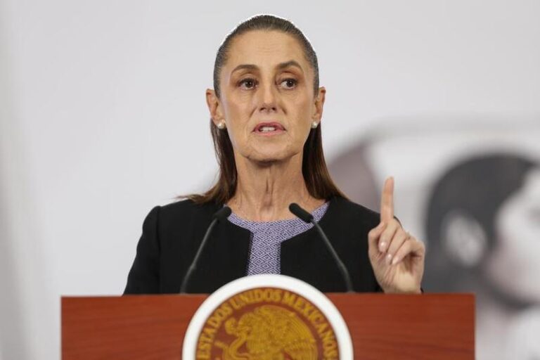Presidenta mexicana reafirma defensa de la soberanía tras declaraciones de Trump