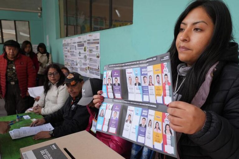 BOLIVIA-LA PAZ-ELECCIONES GENERALES
