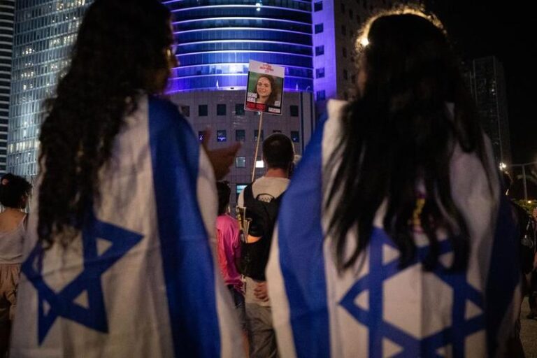 ISRAEL-TEL AVIV-PROTESTA-GAZA