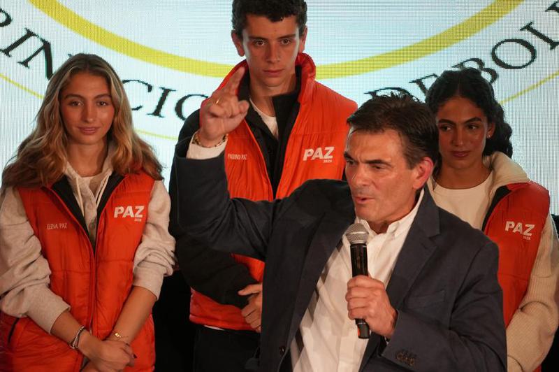 BOLIVIA-LA PAZ-ELECCIONES PRESIDENCIALES-PAZ PERERIRA