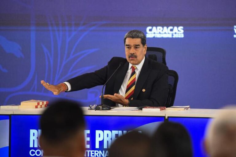 VENEZUELA-CARACAS-MADURO-CONFERENCIA