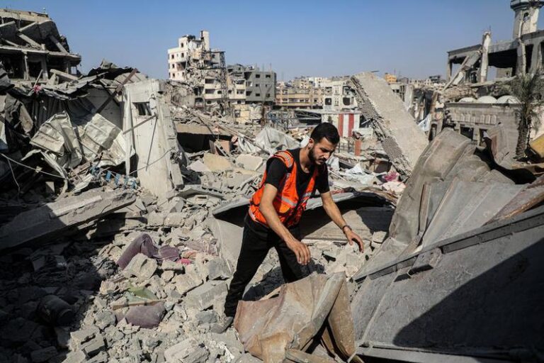 MEDIO ORIENTE-CIUDAD DE GAZA-DEFENSA CIVIL