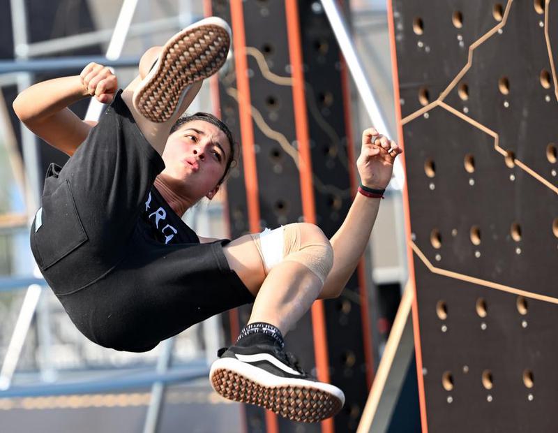 CHINA-CHENGDU-JUEGOS MUNDIALES 2025-PARKOUR-FINAL ESTILO LIBRE FEMENINO