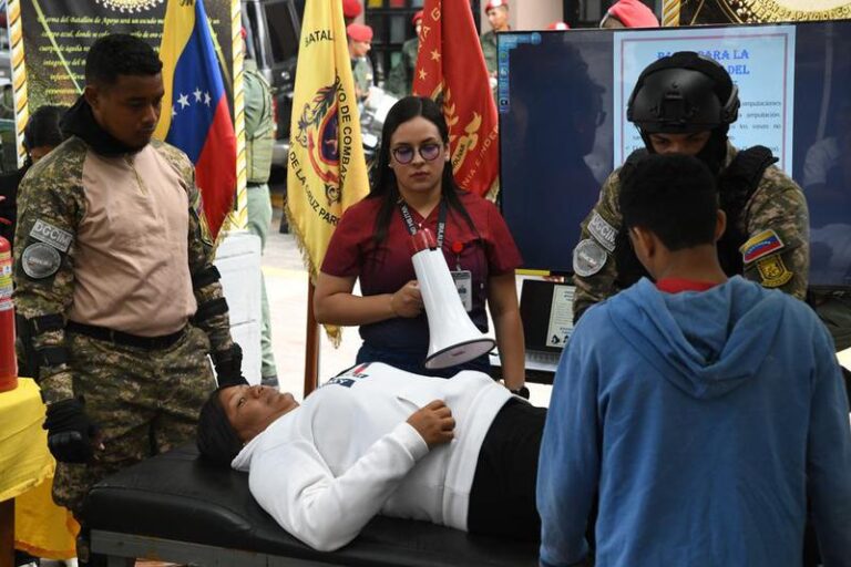 VENEZUELA-CARACAS-SIMULACRO NACIONAL