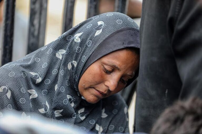 MEDIO ORIENTE-CIUDAD DE GAZA-LUTO