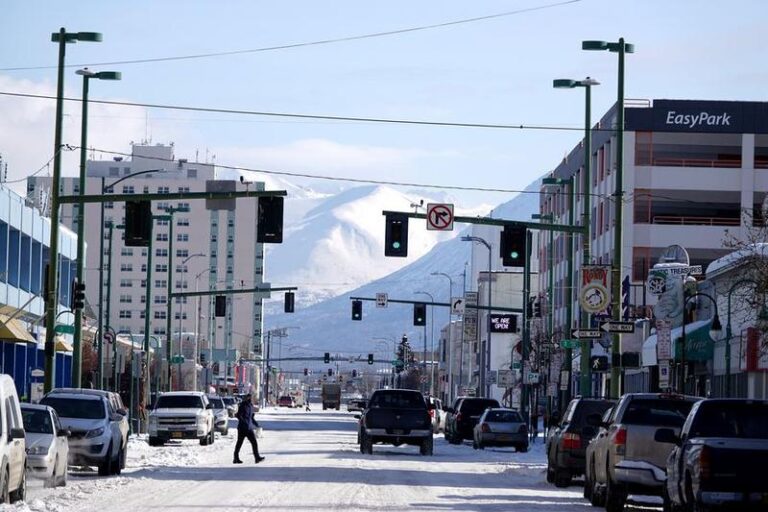 EEUU-ANCHORAGE-VISTA DE LA CIUDAD