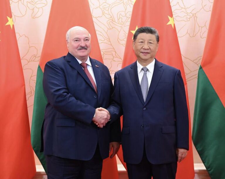 (SCO Tianjin Summit) CHINA-TIANJIN-XI JINPING-BELARUSIAN PRESIDENT-MEETING (CN)