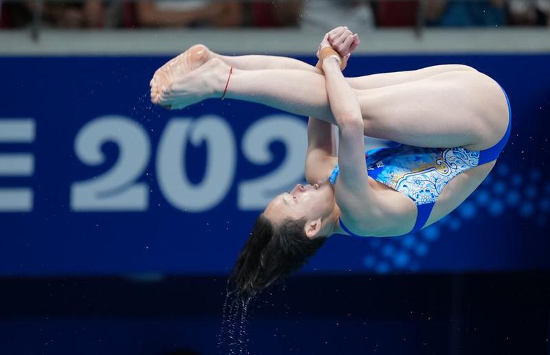 (SP)SINGAPORE-WORLD AQUATICS CHAMPIONSHIPS-DIVING-WOMEN'S 3M SPRINGBOARD