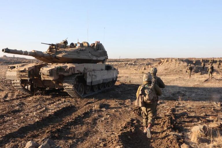 SYRIA-QUNEITRA-ISRAEL-TROOPS-DEPLOYMENT