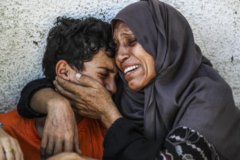 MEDIO ORIENTE-CIUDAD DE GAZA-DUELO