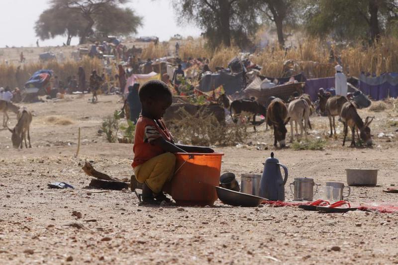 SUDAN-DARFUR DEL NORTE-EL FASHER-CONFLICTO MILITAR-DESPLAZAMIENTO-NIÑOS