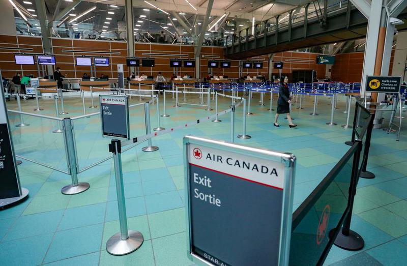 CANADA-AIR CANADA-ASISTENTES DE VUELO-HUELGA