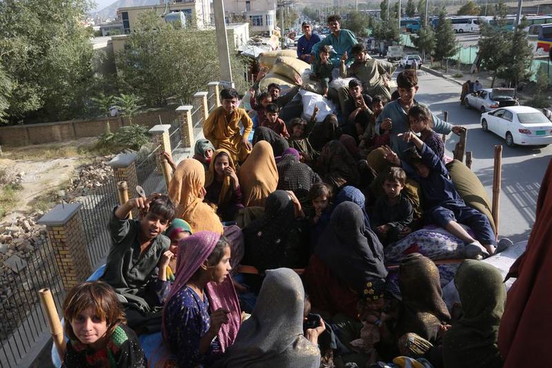 AFGANISTAN-KABUL-REFUGIADOS