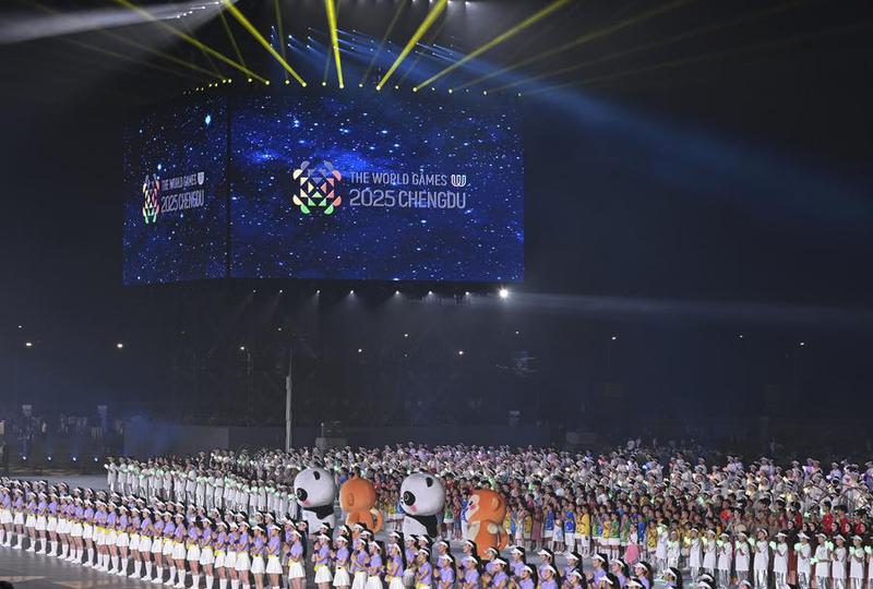 CHINA-CHENGDU-JUEGOS MUNDIALES 2025-CEREMONIA DE INAUGURACION