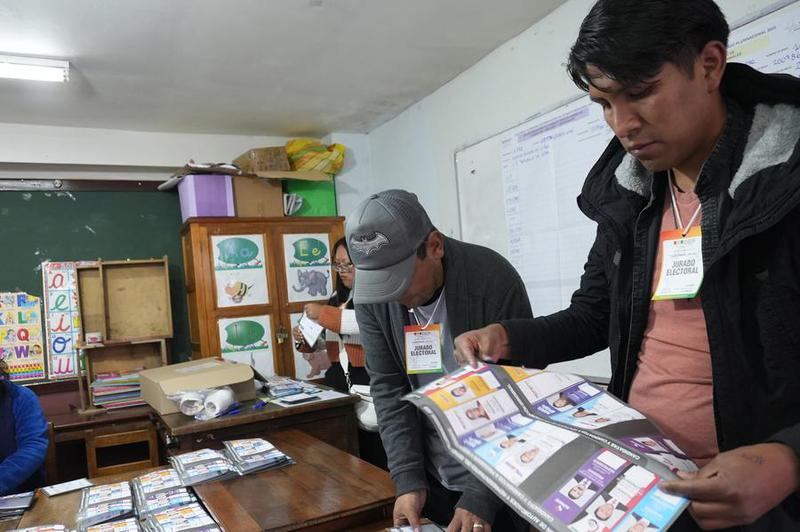 BOLIVIA-LA PAZ-ELECCIONES GENERALES